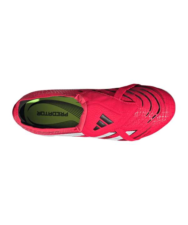 adidas Predator Elite FT FG Pure Victory Kids Rot - rot