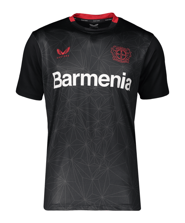 Short Castore Bayer Leverkusen 04, Taille L, Noir, Neuf Avec étiquettes