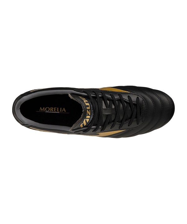 Mizuno Morelia II Pro FG Aurum Schwarz Gold F50 - schwarz