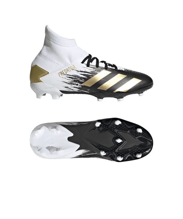 adidas Predator Inflight 20.3 FG J Kids Weiss - weiss