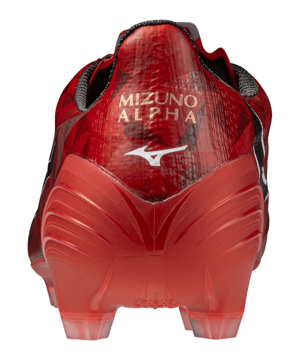 Mizuno Alpha II Elite FG Ruby Red 40th Anniversary Rot F60 - rot