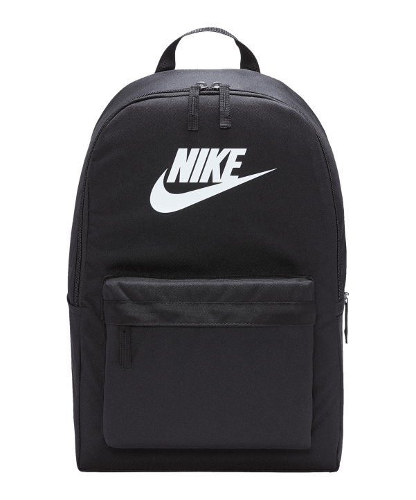 Nike Heritage Rucksack Schwarz Weiss F010 - schwarz