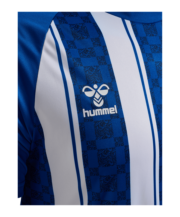Hummel Match Striped Trikot Blau F7691 - blau