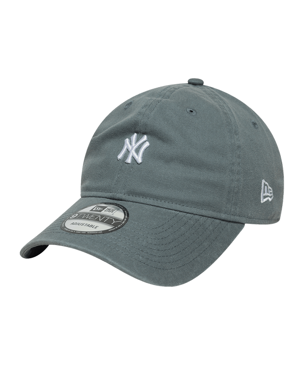 New Era MLB 9twenty New York Yankees Washed Mini Logo Cap Grau - grau