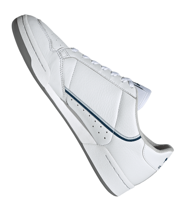 adidas Originals Continental 80 Sneaker Weiss Blau - weiss