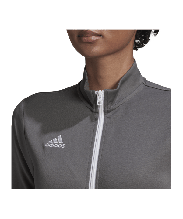 adidas Entrada 22 TK Trainingsjacke Damen Grau - grau
