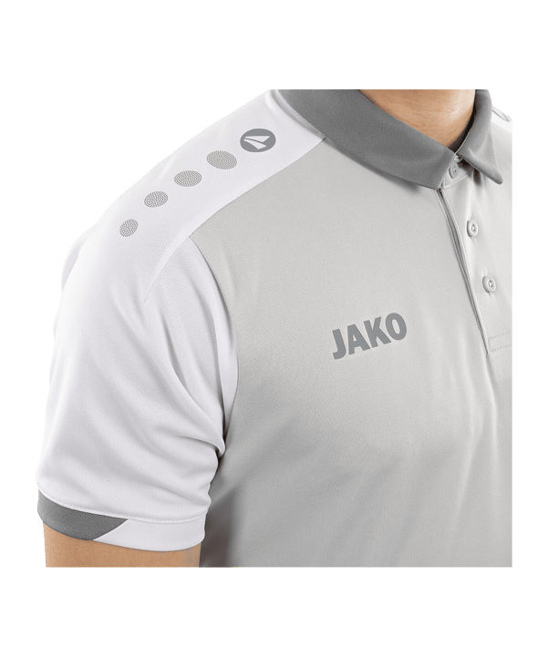 JAKO Dynamic Polo Grau F837 - grau