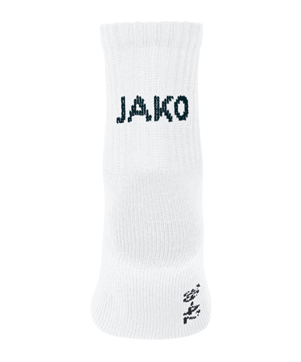 JAKO Sportsocken kurz 3er Pack Weiss F00 - weiss