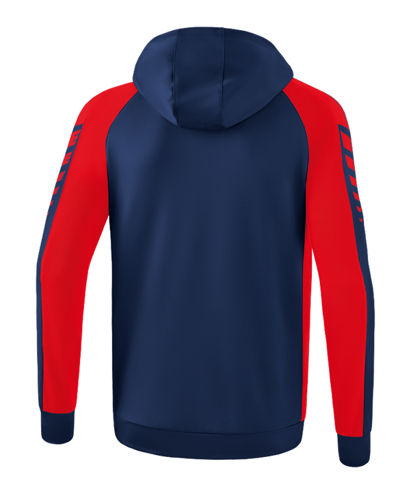 Erima Six Wings Kapuzenjacke Kids Dunkelblau - blau