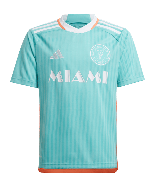 adidas Inter Miami Trikot 3rd 2024 Kids Türkis - tuerkis