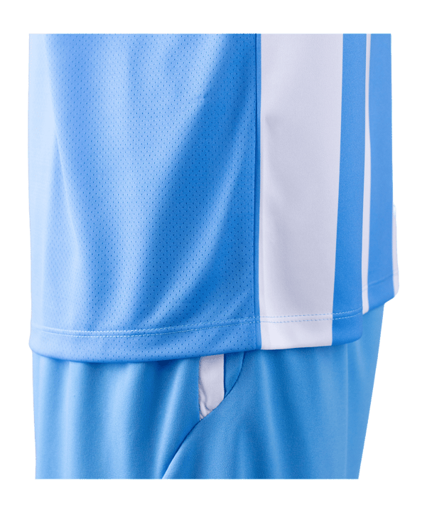 JAKO Inter Trikot Langarm Kids Hellblau Weiss F432 - blau