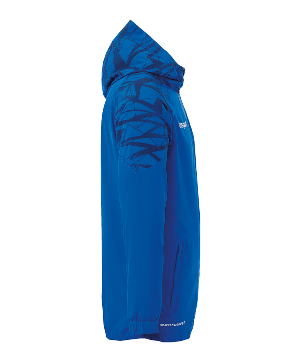 uhlsport Jas met capuchon Blauw K003 - blauw
