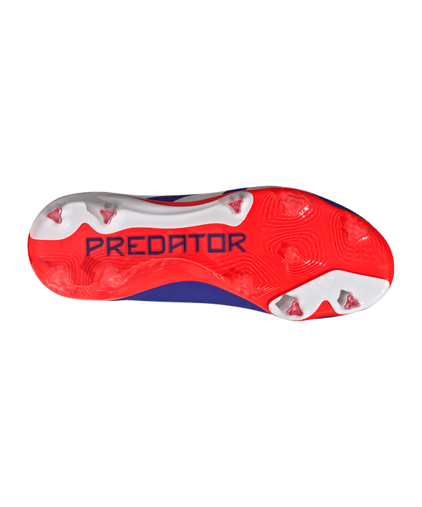 adidas Predator Elite FG Advancement Kids Blau Weiss - blau