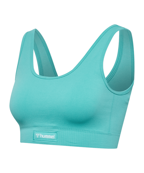 Hummel Alive Seamless Sport-BH Damen Blau F7469 - blau
