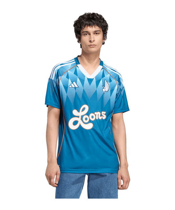 adidas Minnesota United FC Trikot 3rd 2025/2026 Blau - blau
