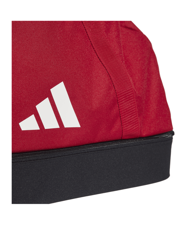 adidas Tiro League Duffel Bag Gr. L Rot Weiss - rot