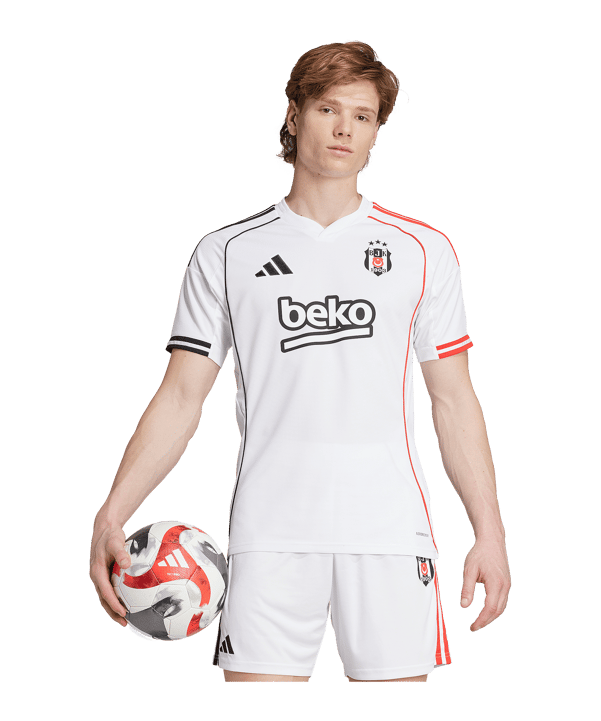 adidas Besiktas Istanbul Trikot Home 2025/2026 Weiß - weiss