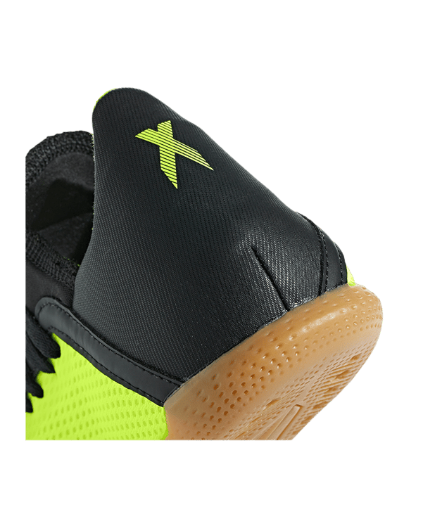 adidas X Tango 18.3 IN Halle J Kids Gelb Schwarz - gelb