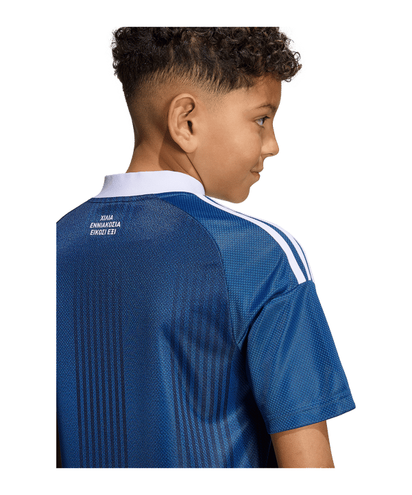 adidas EPO Griechenland Trikot Away 2026 Kids Blau - blau