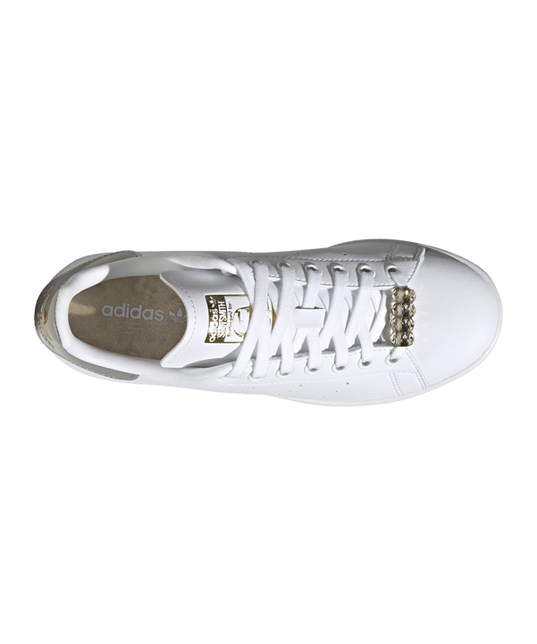 adidas Originals Stan Smith Damen Weiss Silber - weiss