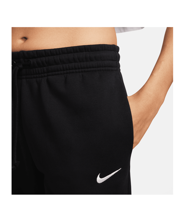 Nike Phoenix Fleece Mid Rise Jogginghose F010 - schwarz
