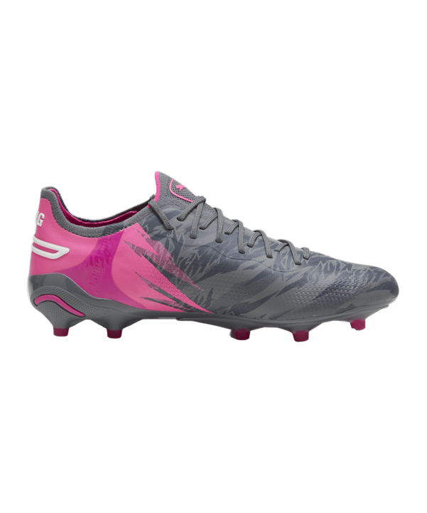 PUMA KING Ultimate Rush FG/AG Grau Pink F01 - grau