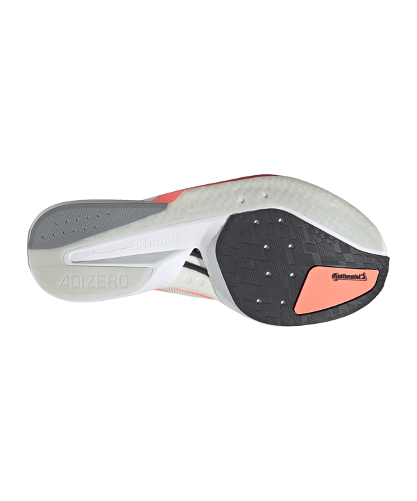 adidas Adizero Boston 13 Laufschuh Weiß - weiss