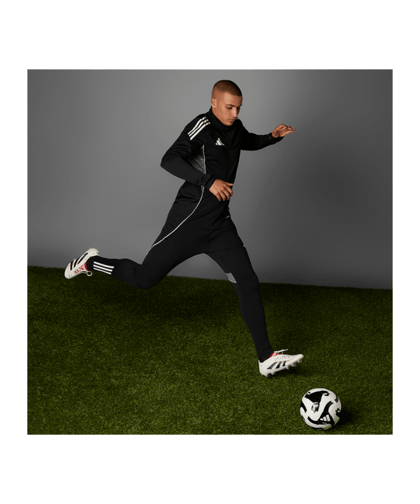 adidas Predator Elite FG Champagne Weiss Schwarz - weiss