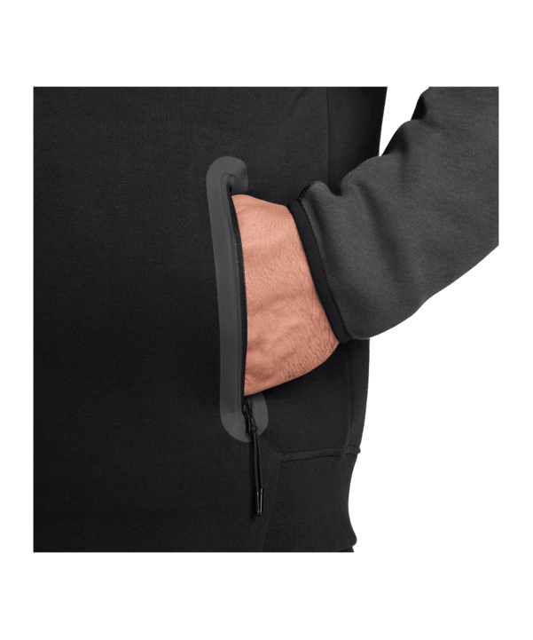 Nike Tech Fleece Windrunner Jacke Schwarz F013 - schwarz
