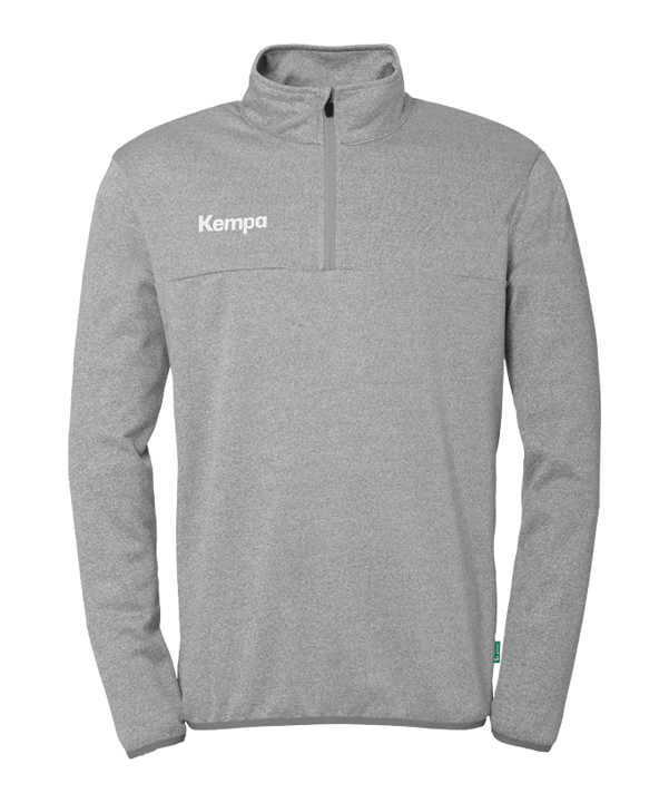 Kempa 1/4 Zip Sweatshirt Grau F31 - grau