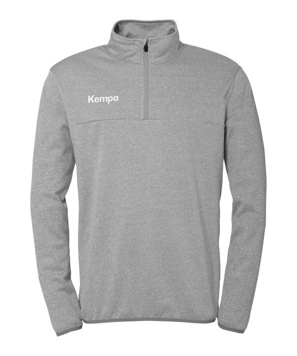 Kempa 1/4 Zip felpa grigio F31 - grigio