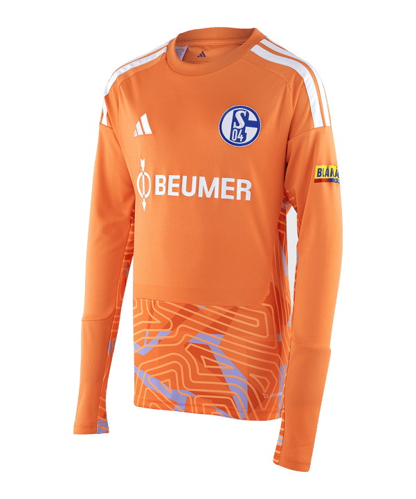 adidas FC Schalke 04 Keepershirt 2026/2027 Kids Orange - oranje