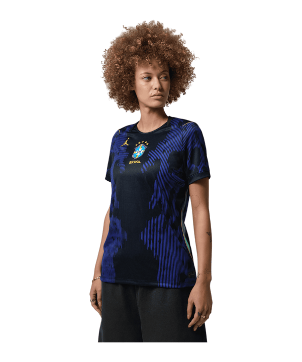 Nike CBF Brasilien Trikot Away WM 2026 Damen Blau F417 - blau
