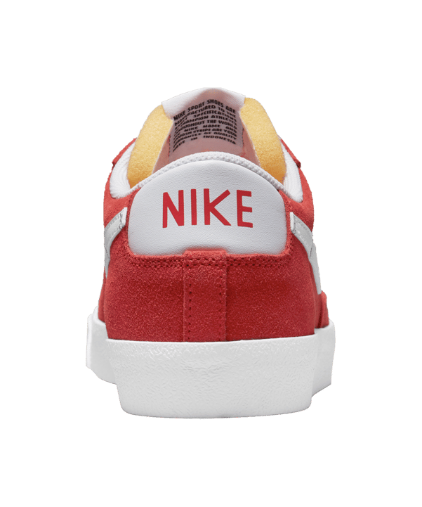 Nike Blazer Low 77 Rot Weiss F600 - rot