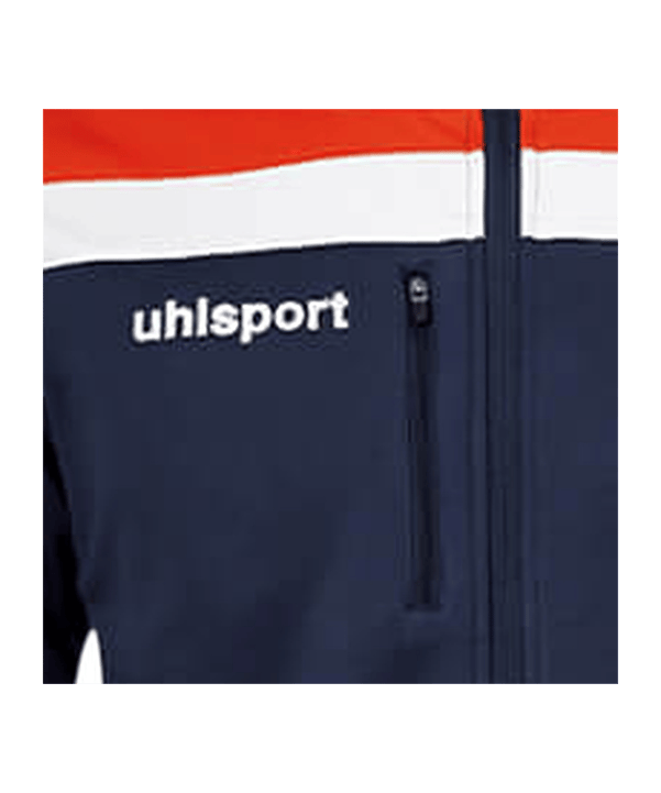 uhlsport Offense 23 Kapuzenjacke Blau Rot F10