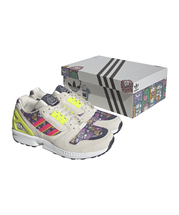 adidas Originals X Kevin Lyons ZX 8000 - weiss