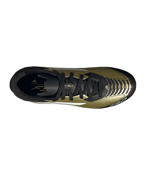 adidas F50 League FG/MG Messi Triunfo Dorado Kids Gold Weiss - gold
