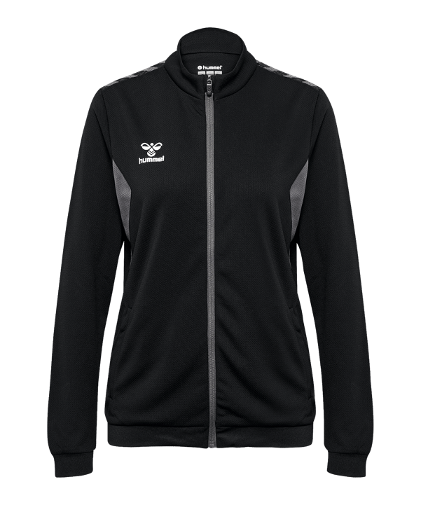 Hummel hmlAUTHENTIC PL Trainingsjacke Damen Schwarz F2001 - schwarz