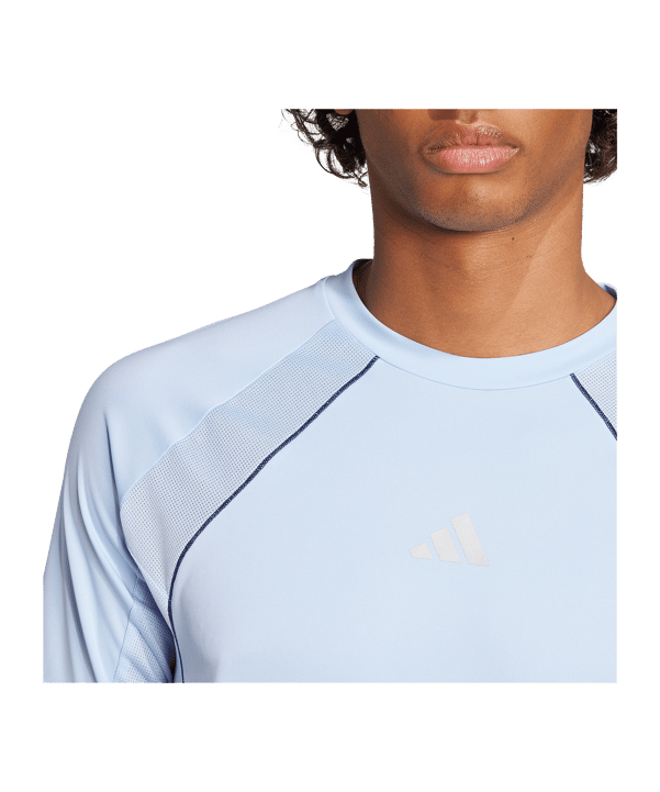 adidas Tech Apparel Climacool T-Shirt Blau - blau