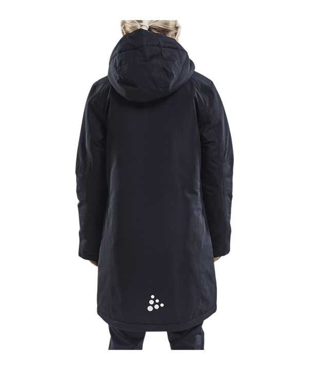 Craft Parka Jacke Kids Schwarz F9999 - schwarz
