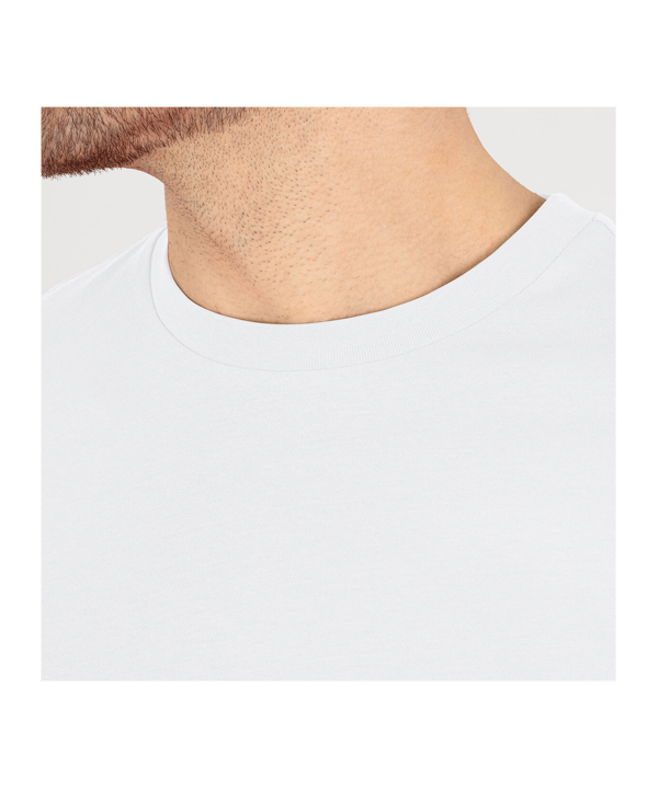 JAKO Organic Stretch T-Shirt Weiss F000 - weiss