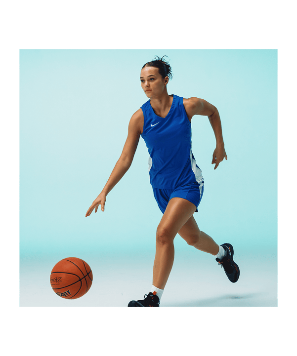 Nike Team Basketball Stock Trikot Damen Blau F463 - blau