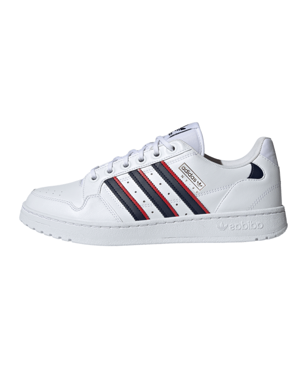 adidas Originals NY 90 Stripes Weiss Blau - blau