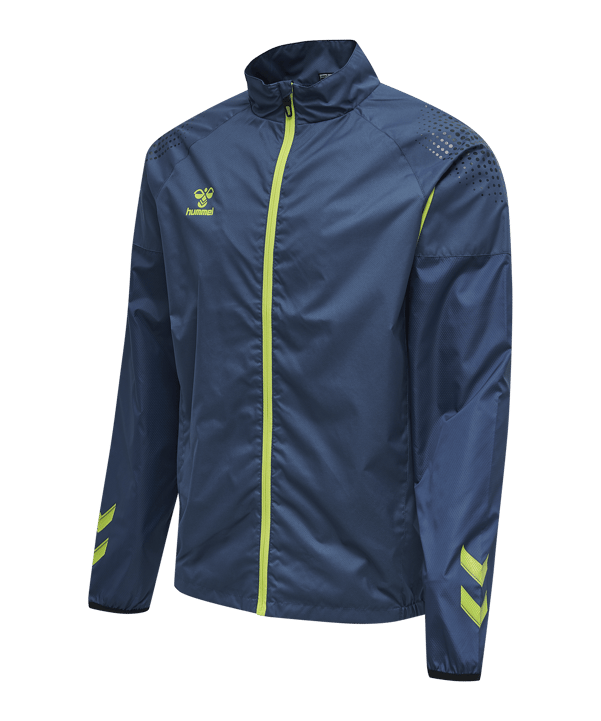 Hummel hmlLEAD Pro Windbreaker Jacke Blau F7642 - blau
