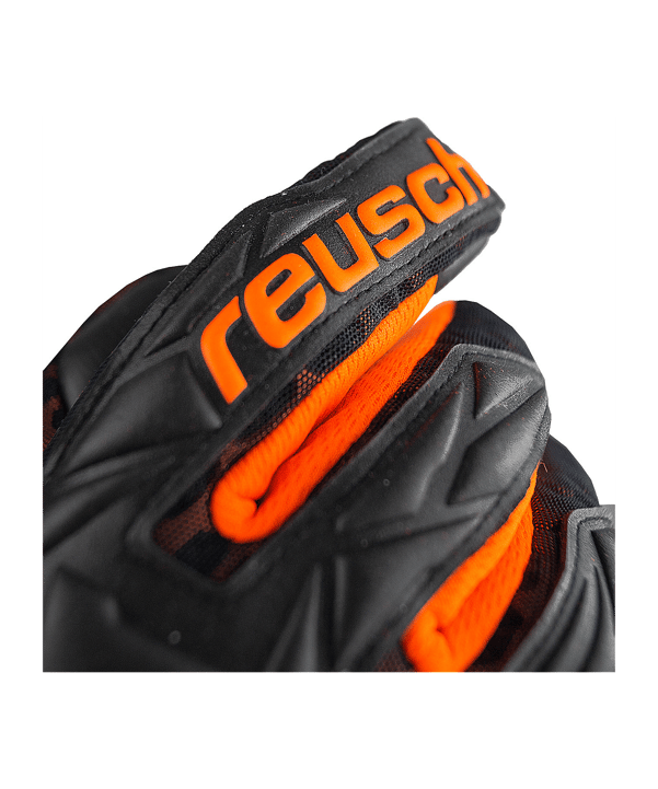 Reusch Attrakt Gold X Airvent TW-Handschuhe Schwarz Orange F7784 - schwarz