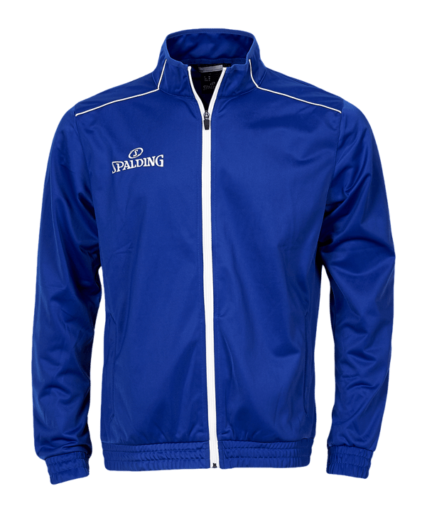 Spalding Team Warm Up Jacke Blau F03 - schwarz