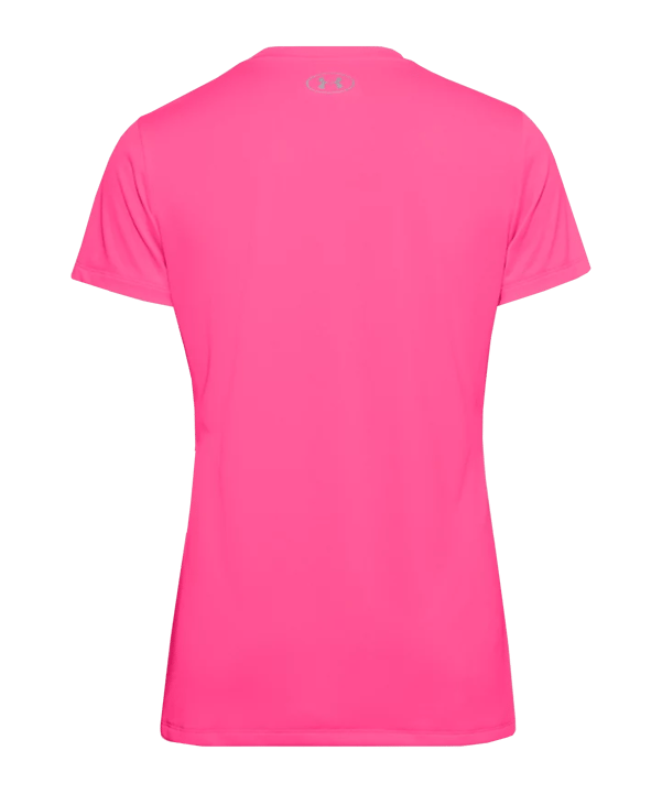 Under Armour Tech V-Neck T-Shirt Damen Pink F653 - rosa