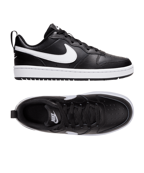 Nike Court Borough Low 2 Sneaker Kids Schwarz F002 - schwarz