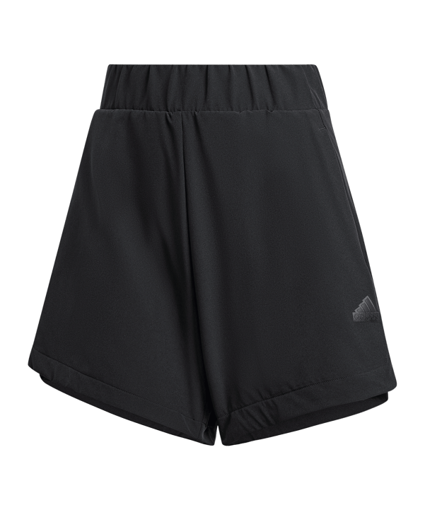 adidas Z.N.E. Winterizeds Short Damen Schwarz - schwarz