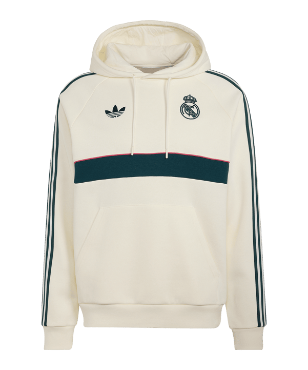 adidas Real Madrid Originals Hoody Beige - beige